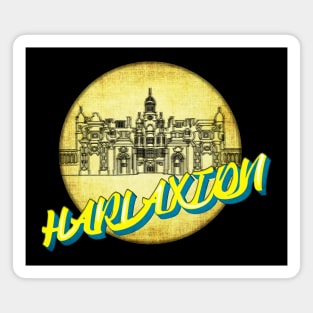 Harlaxton Retro Magnet